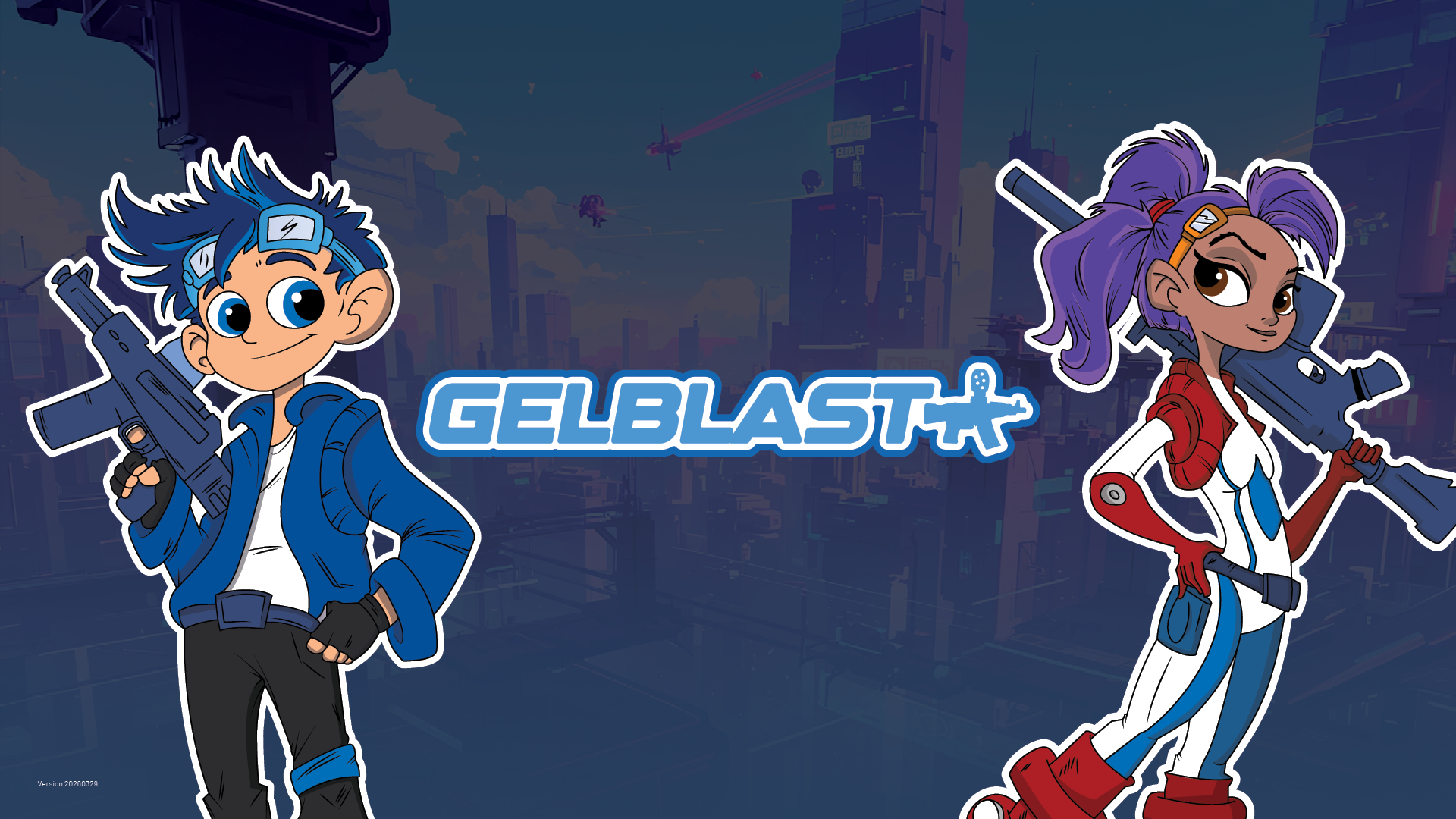 Gelblast backgrounds